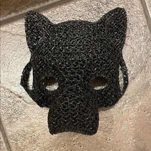 Black Mesh Cat Mask